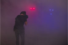 Steel Alive bei Nebel